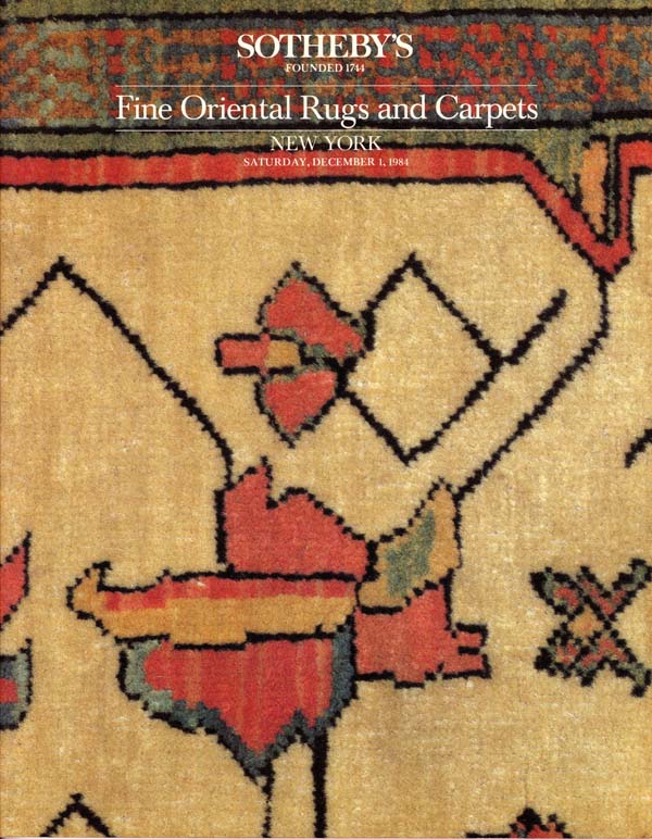 Sotheby's Fine Oriental Rugs and Carpets, New York December 1, 1984