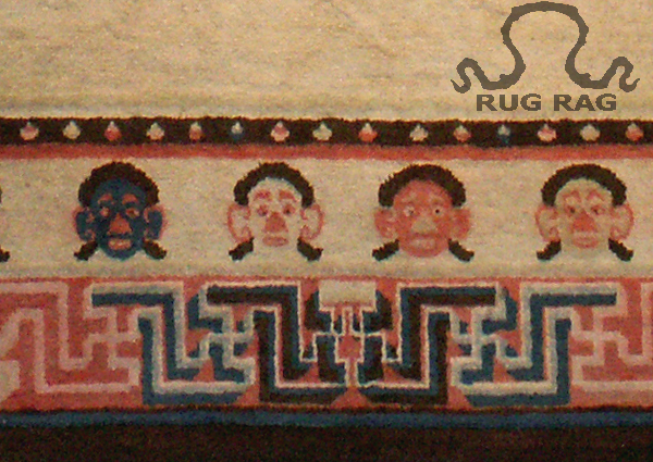 Tantric Rug Detail Heads